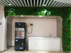 成都郫县高新区企业办公区商用直饮机开水器安装示意图