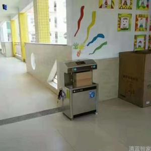 成都温江幼儿园温热开水机安装示意图